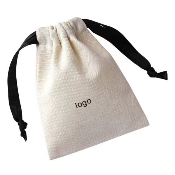 LadyLux Cotton canvas drawstring/potli