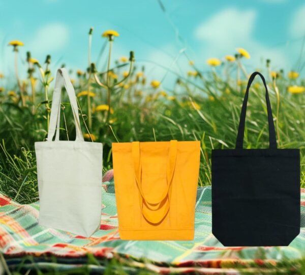 LadyLux Cotton Canvas Tote Bags( GSM @320) - Image 2