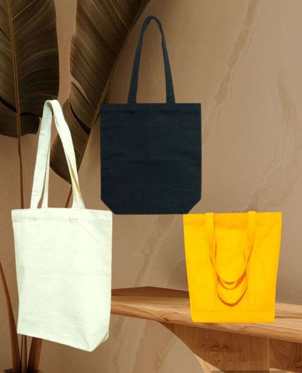 LadyLux Cotton Canvas Tote Bags( GSM @320) - Image 4