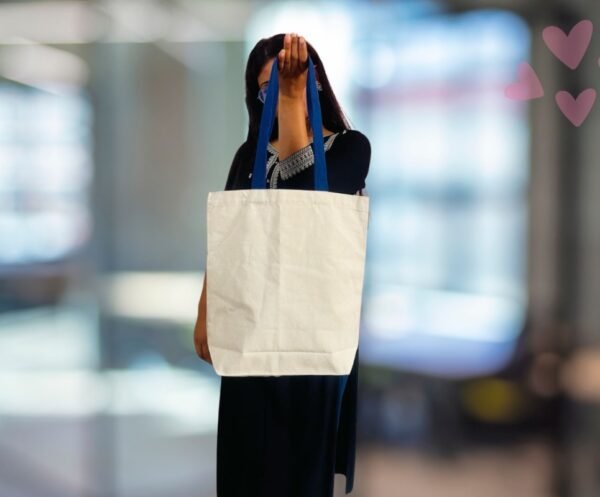 LadyLux Cotton Canvas Tote Bags