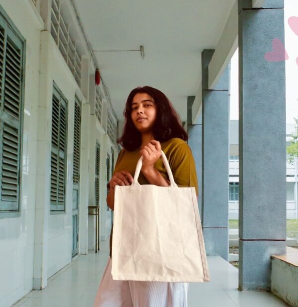 LadyLux Cotton Canvas Tote Bags( GSM @320) - Image 47