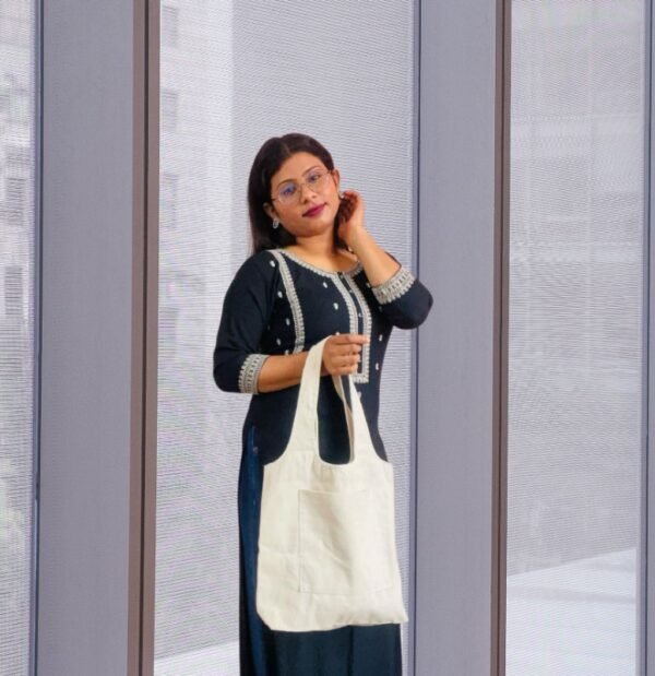 LadyLux Cotton Canvas Tote Bags