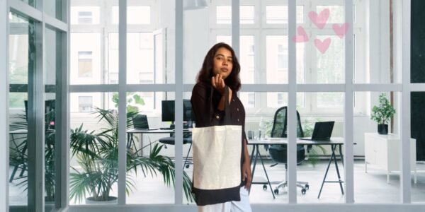LadyLux Cotton Canvas Tote Bags( GSM @320) - Image 59